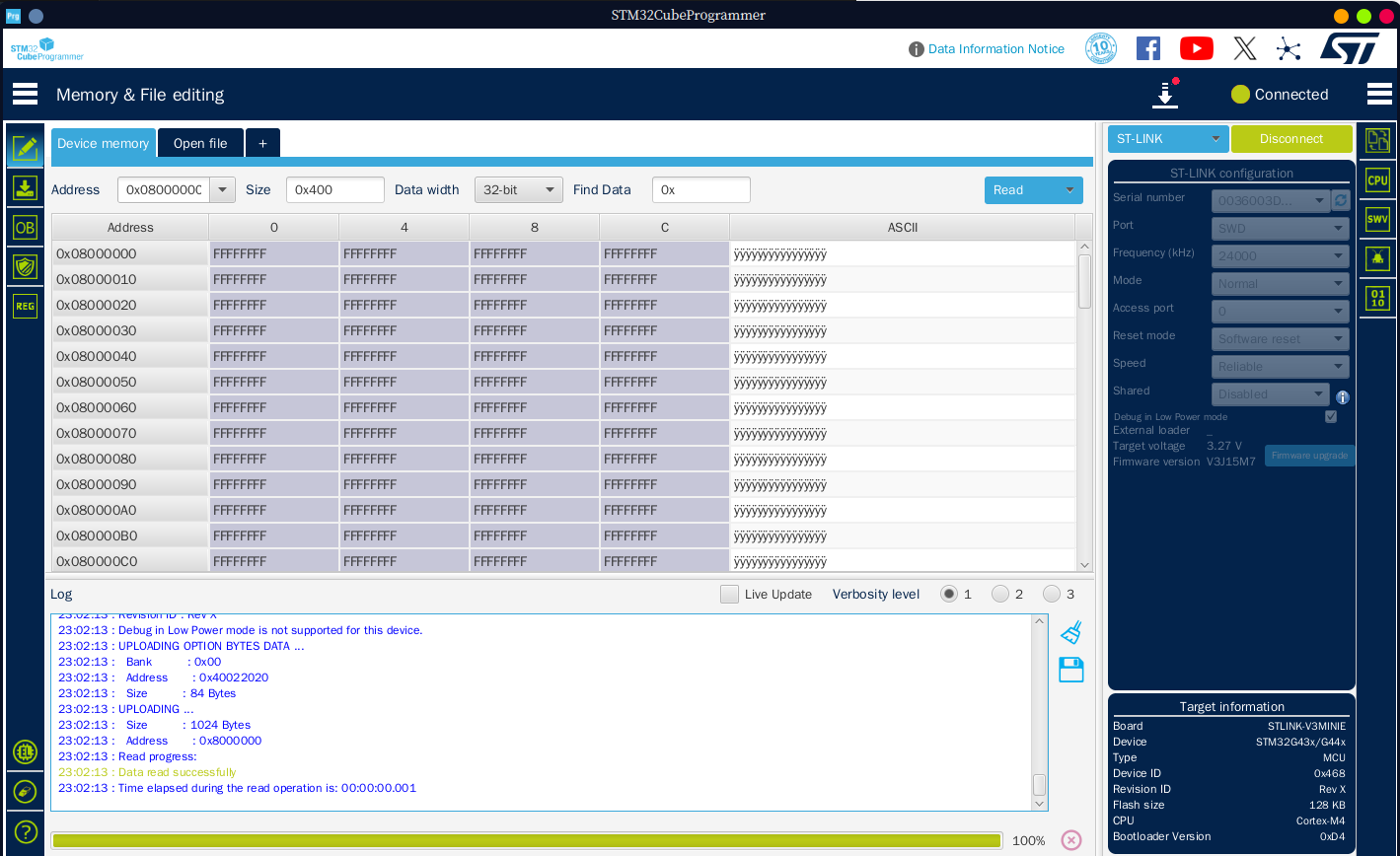 STM32CubePrg